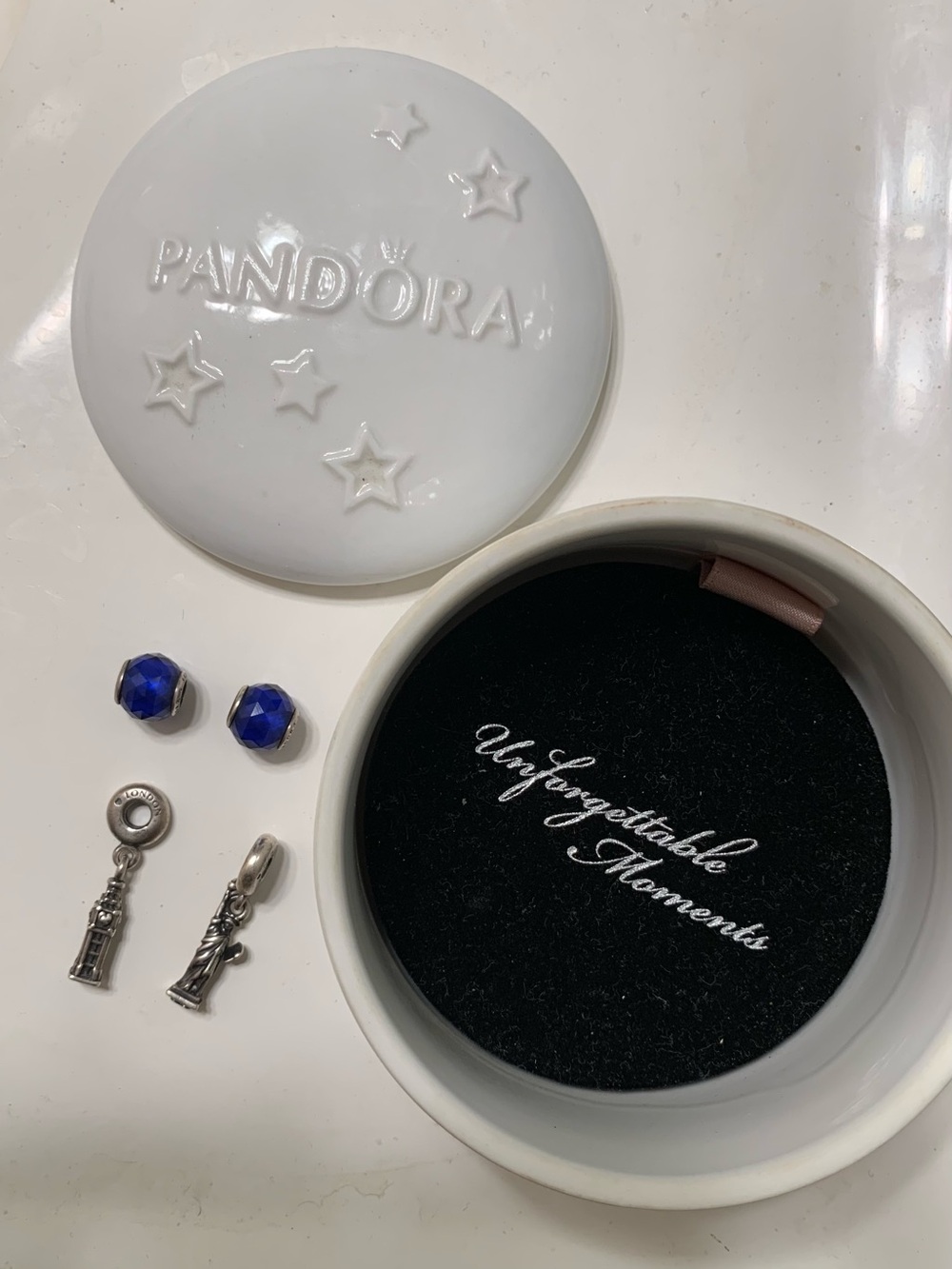 Travel-Themed Pandora Charms & Jewelry Box